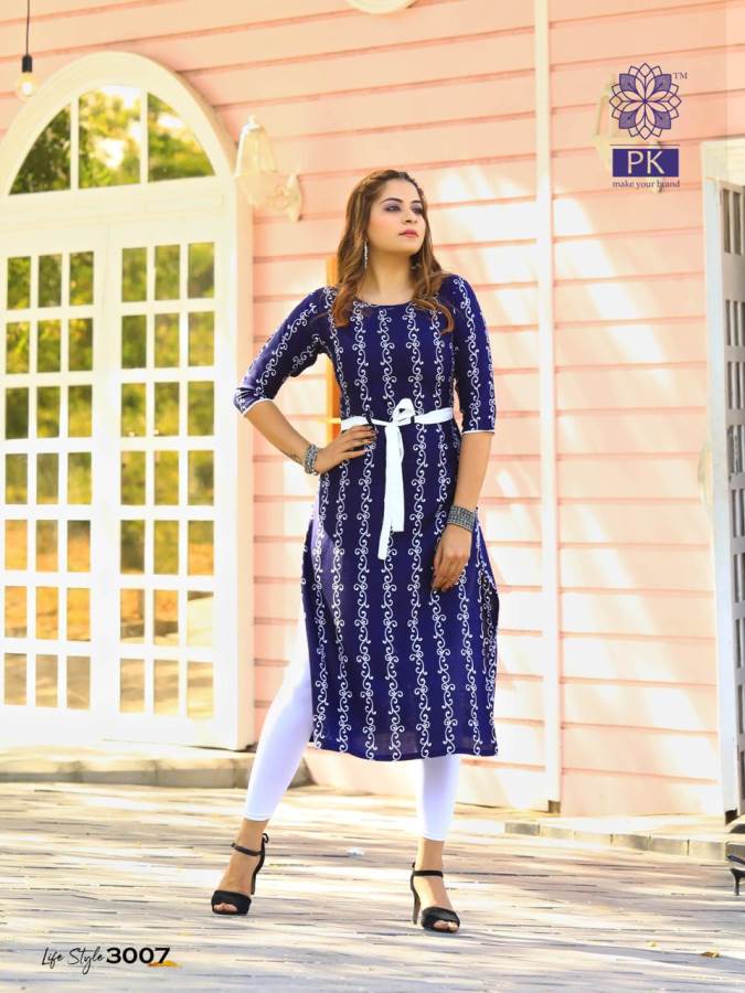 Aradhna Lifestyle 3 Heavy Rayon Casual Wear Kurti Collection